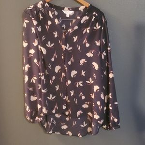LC Lauren Conrad XL high low blouse